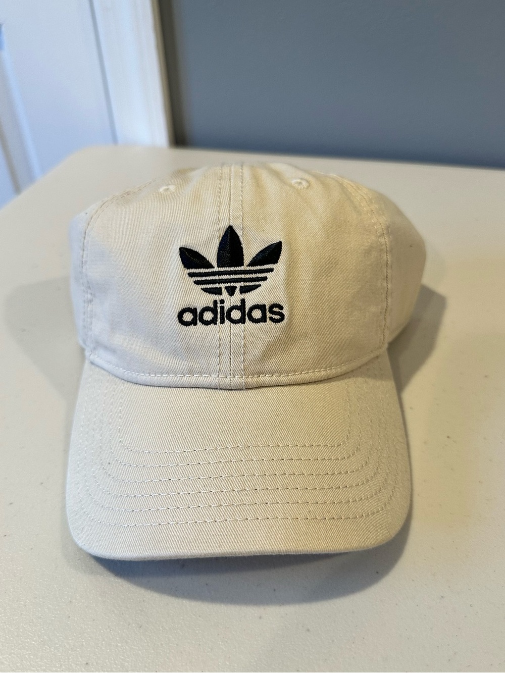 Adidas Relaxed Strap-back Hat Baseball Cap in Tan